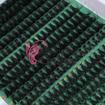 Gene false  smocuri / manuchi CMAYOME Eyelash 30D-50D de D/0,15/10-16mm - 300 smocuri GREEN345-Mixt + Acesorii